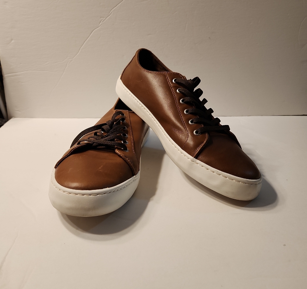 Sperry Men's Brown Leather Sneakers